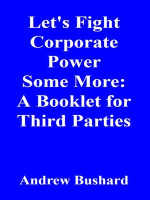 cover image of Let's Fight Corporate Power Some More